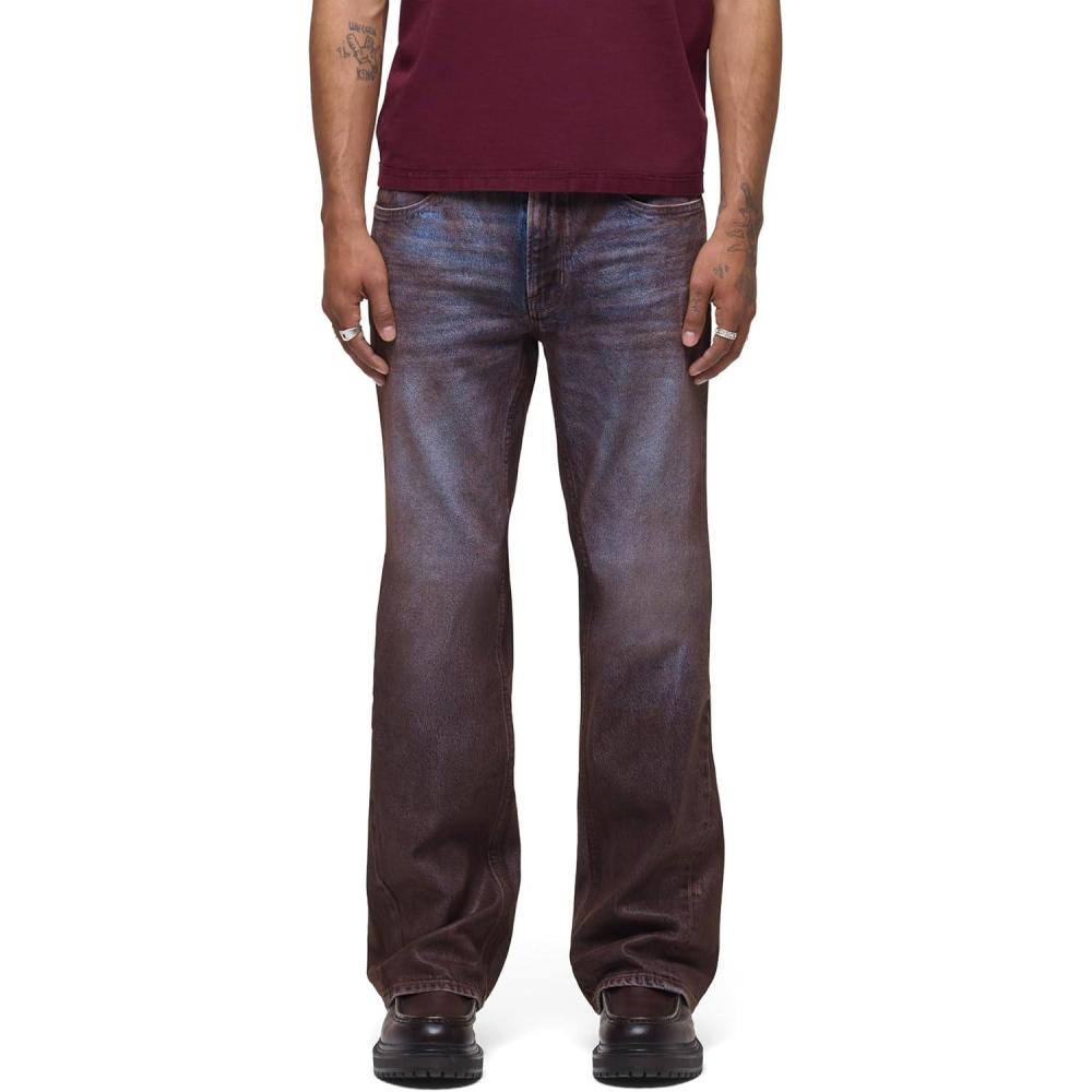 imageHUDSON Mens Walker Kick FlareCoated Port