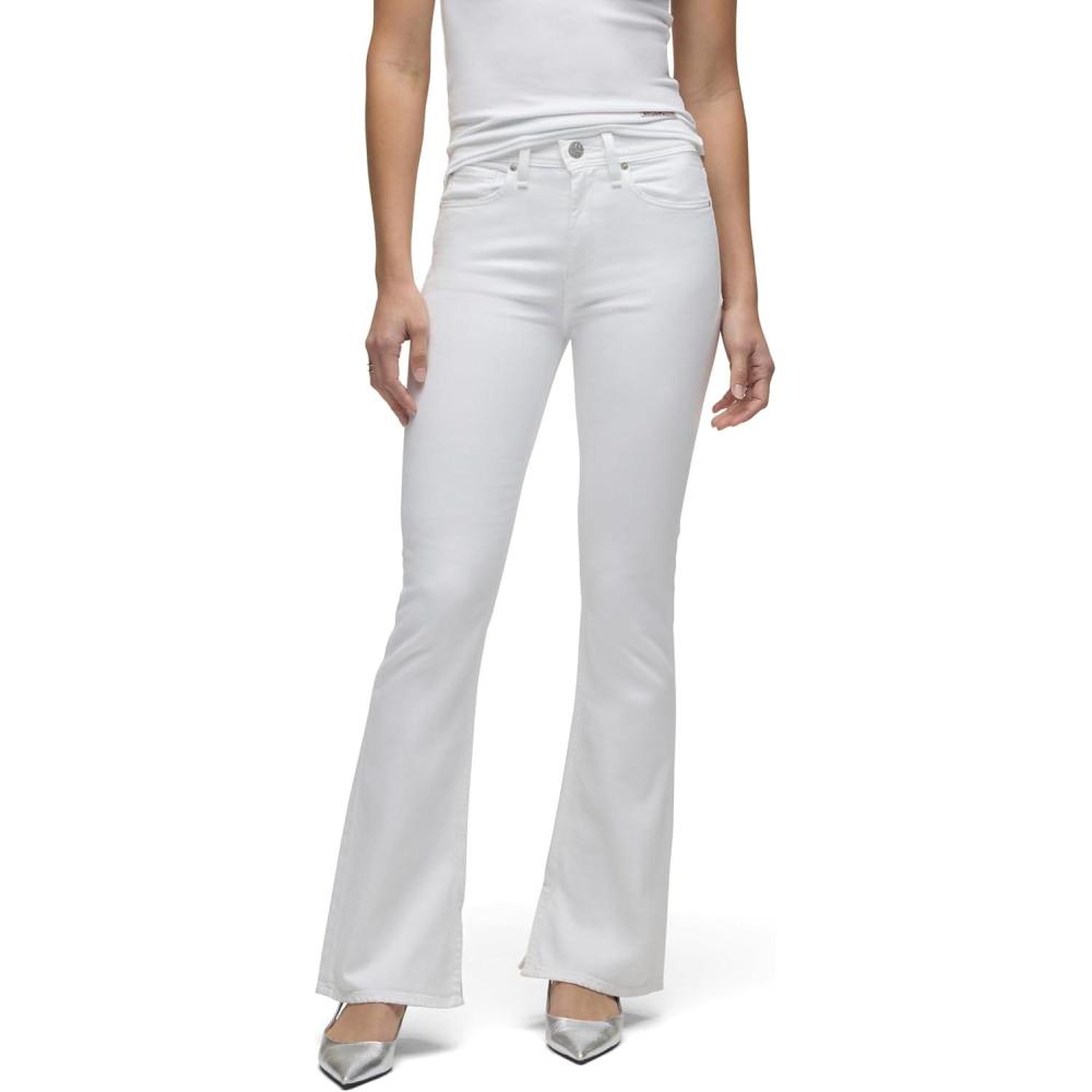 imageHUDSON Womens Barbara High Rise Bootcut JeanWhite