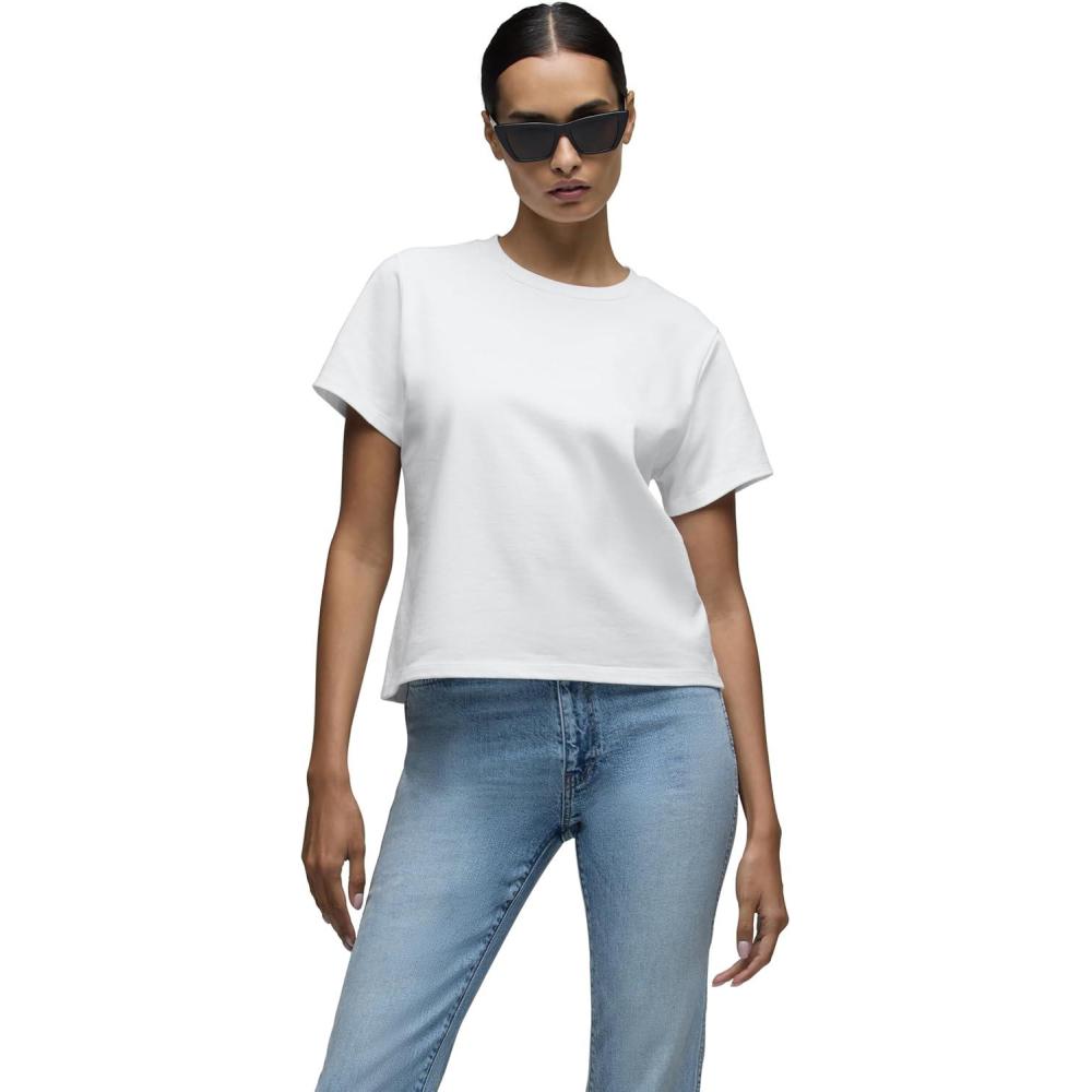 imageHUDSON Womens Brooks Nader Relaxed TeeWhite