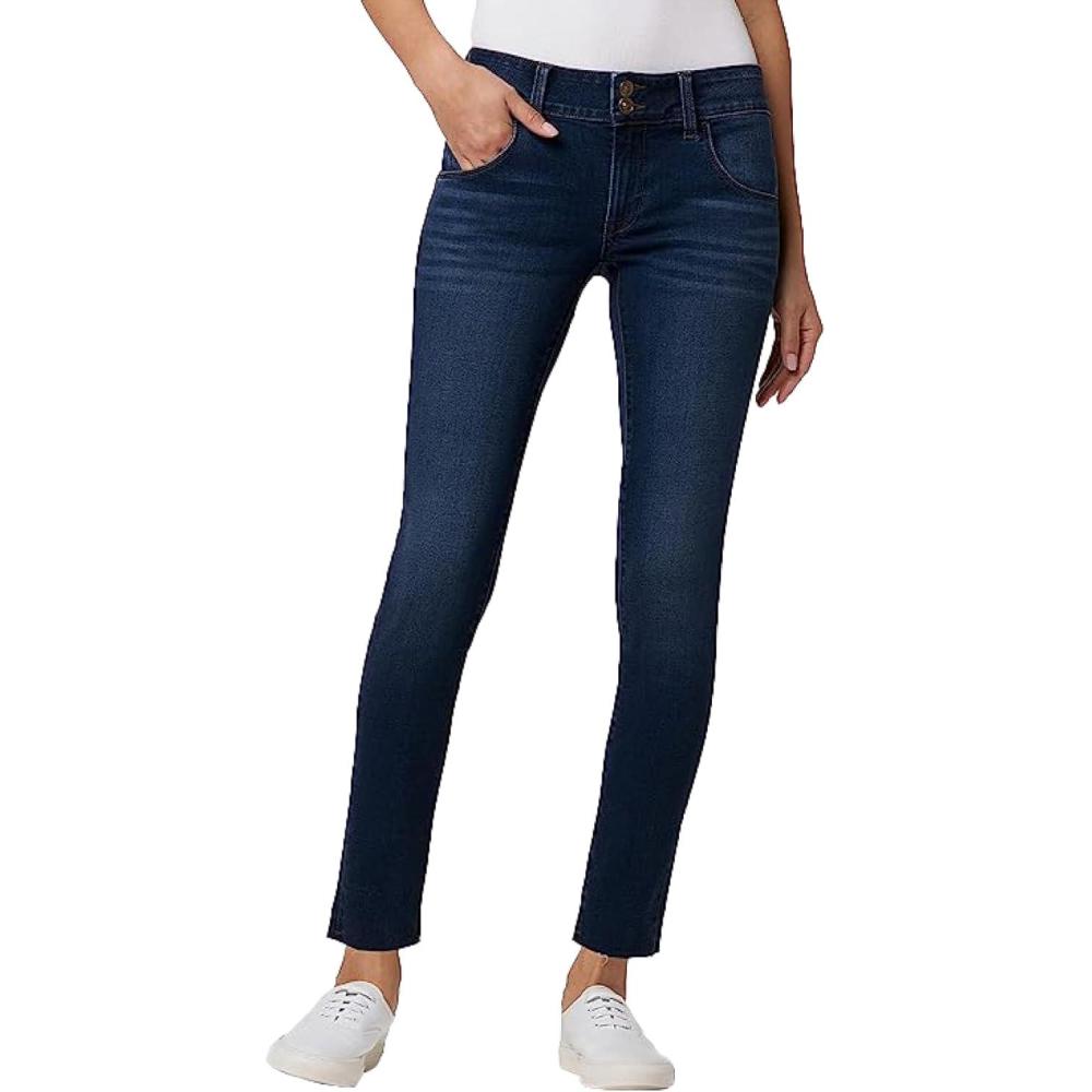 imageHUDSON Womens Collin Mid Rise Skinny Ankle Jean with Back Flap PocketsJett