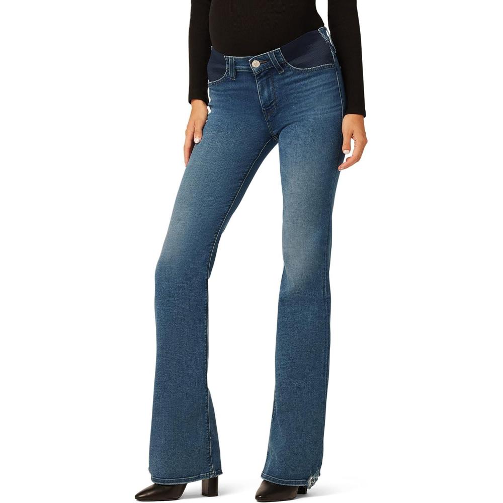 imageHUDSON Womens Nico MidRise Maternity Bootcut JeanBlue Sunset