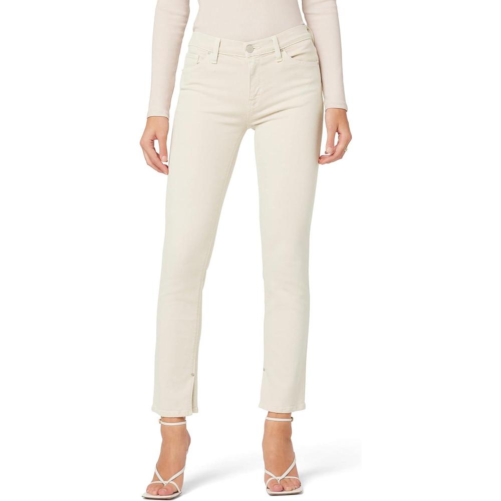 imageHUDSON Womens Nico MidRise Straight Leg Ankle JeanMoonbeam