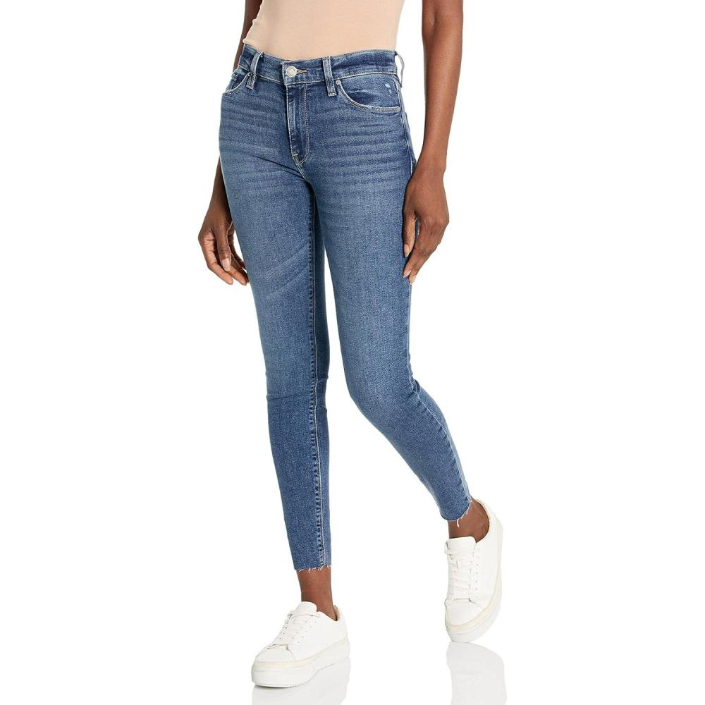 imageHUDSON Womens Nico MidRise Super Skinny AnkleLotus