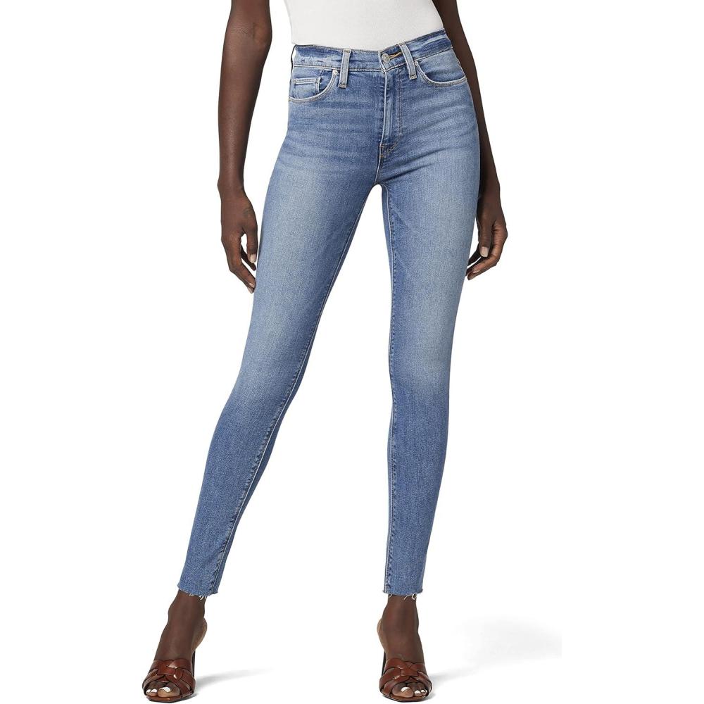 imageHudson Jeans Womens Barbara High Rise Super Skinny Ankle JeanBrighton