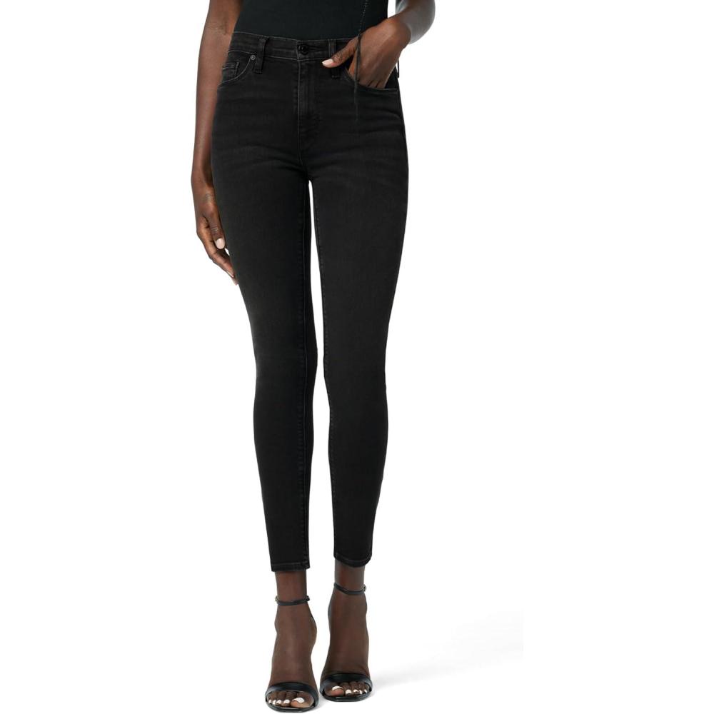 imageHudson Jeans Womens Barbara High Rise Super Skinny Ankle JeanTwinkle