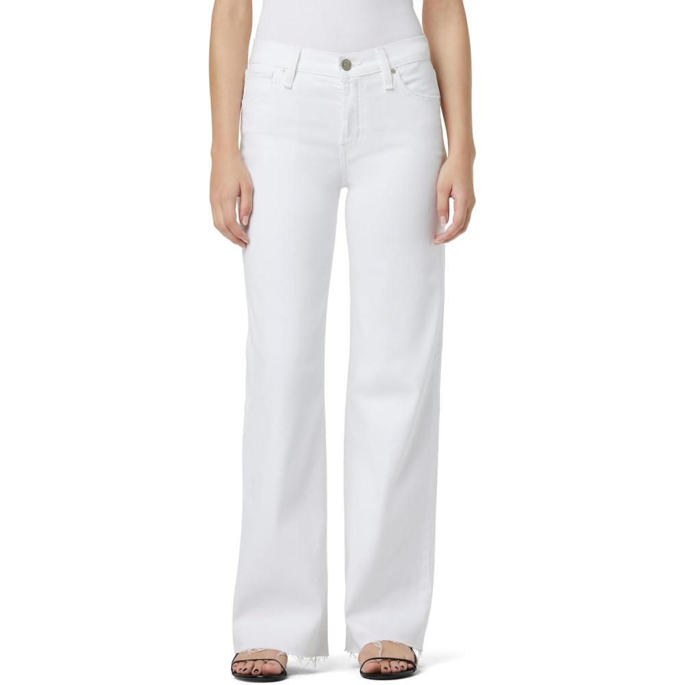 imageHudson Womens Rosie High Rise Wide Leg JeanWhite Lily