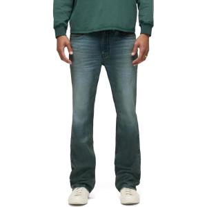 HUDSON Men’s Walker Kick Flare(Coated Pine)