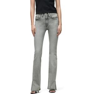 HUDSON Women’s Barbara High Rise Bootcut Jean(Gray Shark)