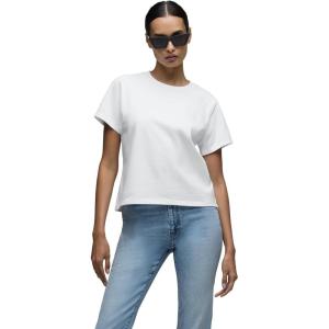 HUDSON Women’s Brooks Nader Relaxed Tee(White)