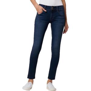HUDSON Womens Collin Mid Rise Skinny Ankle Jean with Back Flap Pockets(Jett)