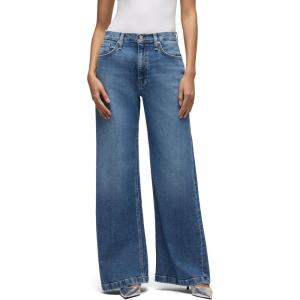 HUDSON Women’s Jodie High Rise Loose Fit Wide Leg Jean(Lunar)