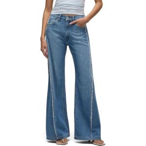 HUDSON Women’s Jodie High Rise Loose Fit Wide Leg Jean(Unravel)