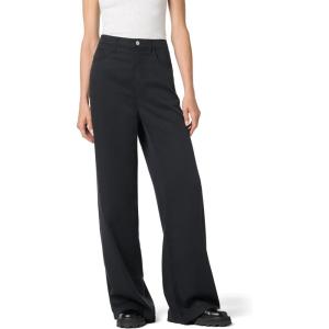 HUDSON Women’s Jolene High Rise Wide Leg Denim Pant(Black)