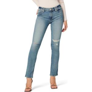 HUDSON Women’s Nico Mid-Rise Straight Leg Ankle Jean(Solar)