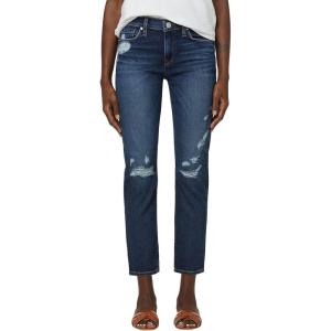 HUDSON Women’s Nico Mid-Rise Straight Leg Crop Jean(Seaglass)