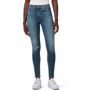 Hudson Jeans Womens Barbara High Rise Super Skinny Ankle Jean(Gravity)