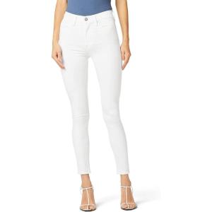 Hudson Jeans Womens Barbara High Rise Super Skinny Ankle Jean(White)
