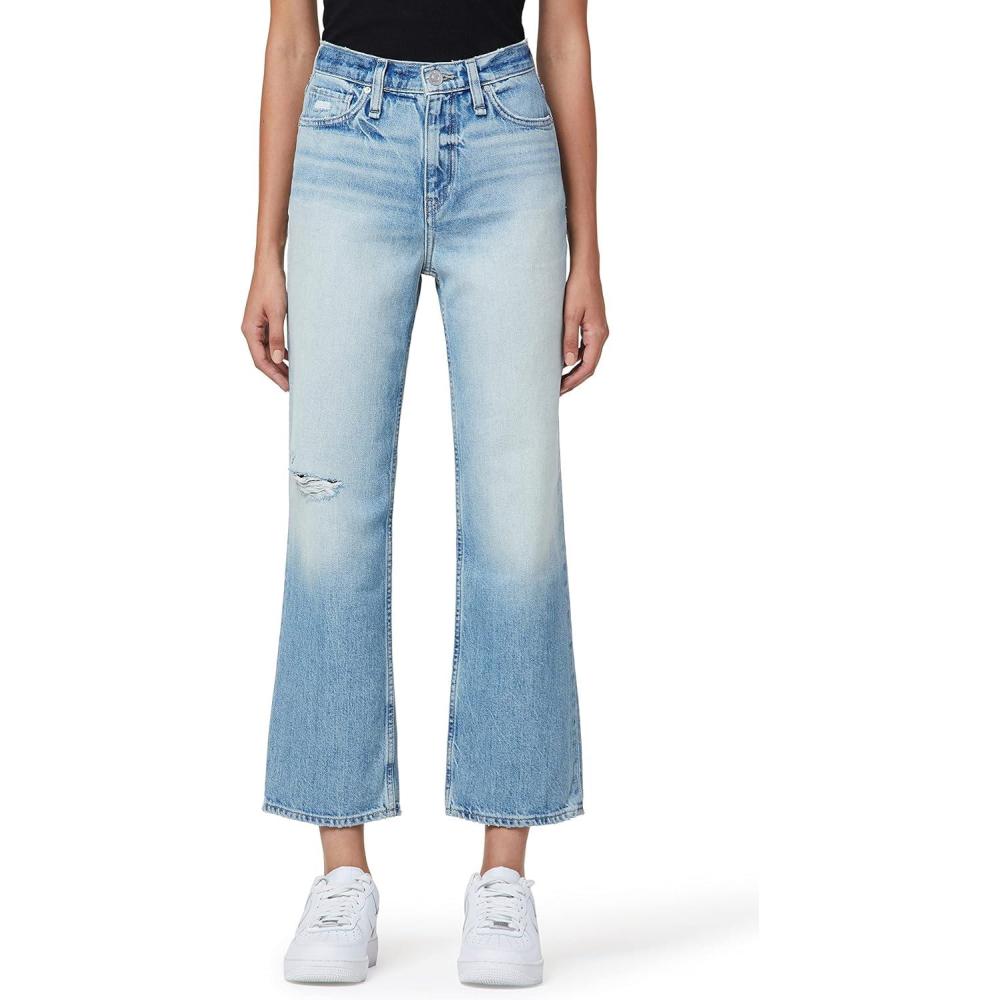 imageHUDSON Jeans Womens Remi High Rise Cropped Straight Leg JeanTimeless
