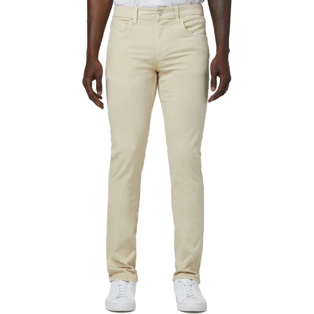 imageHUDSON Mens Blake Slim Straight Twill PantBeige