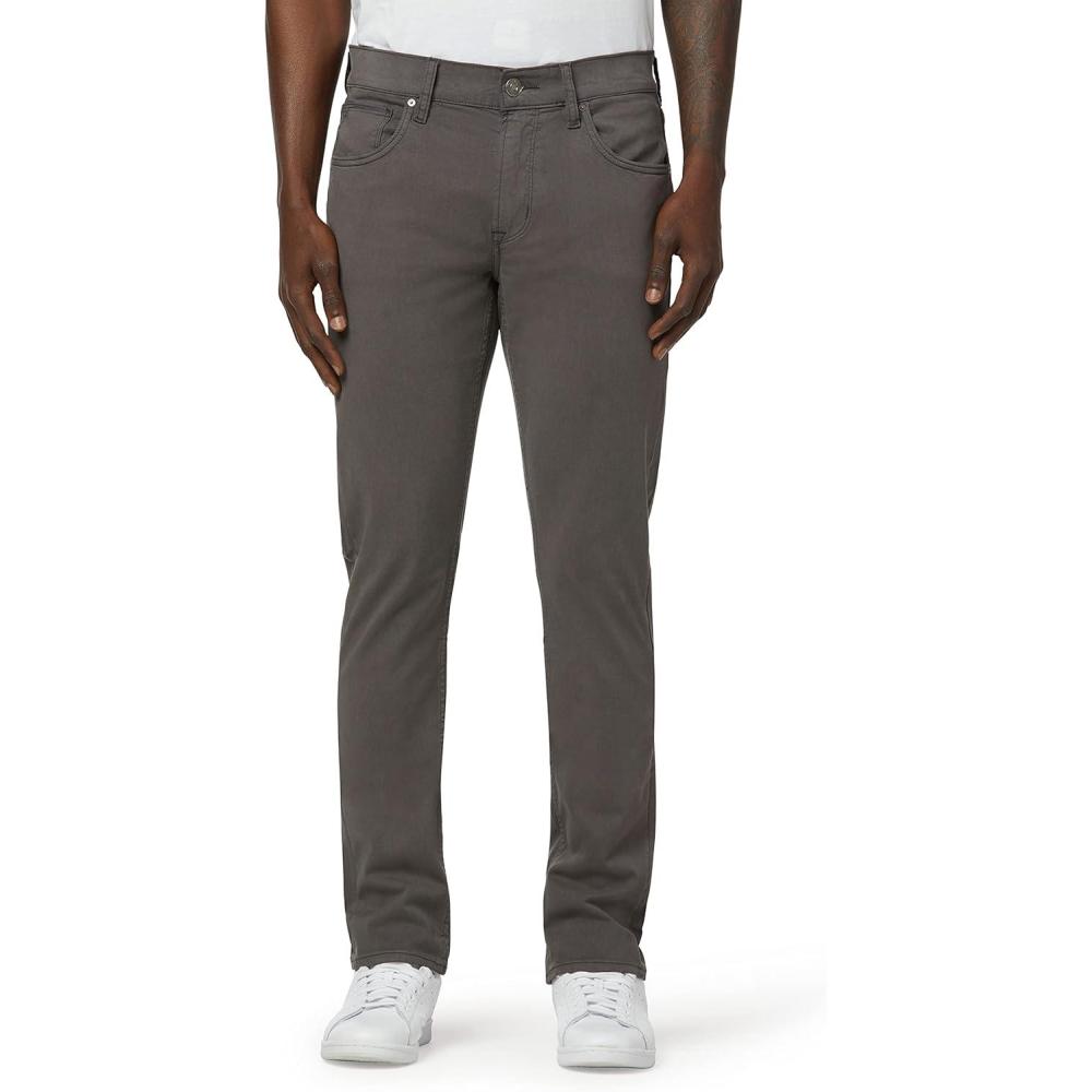 imageHUDSON Mens Blake Slim Straight Twill PantGrey