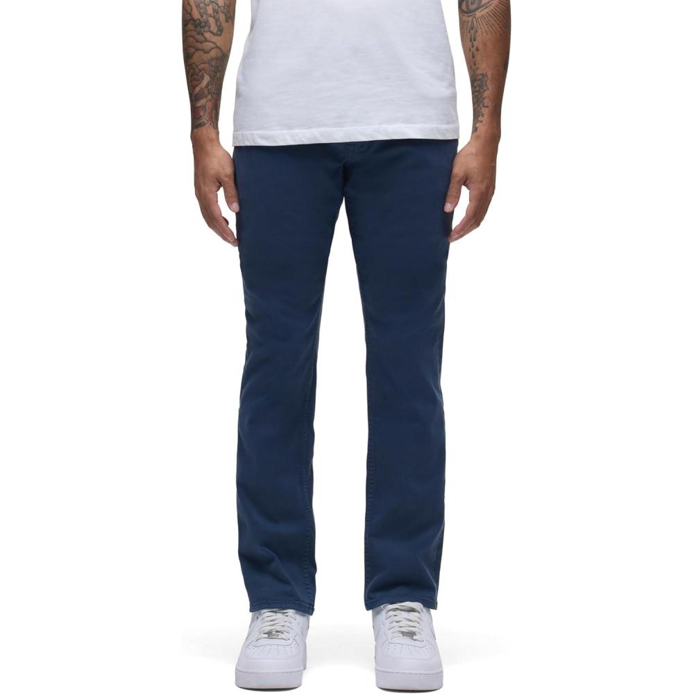 imageHUDSON Mens Blake Slim Straight Twill PantNavy Blue