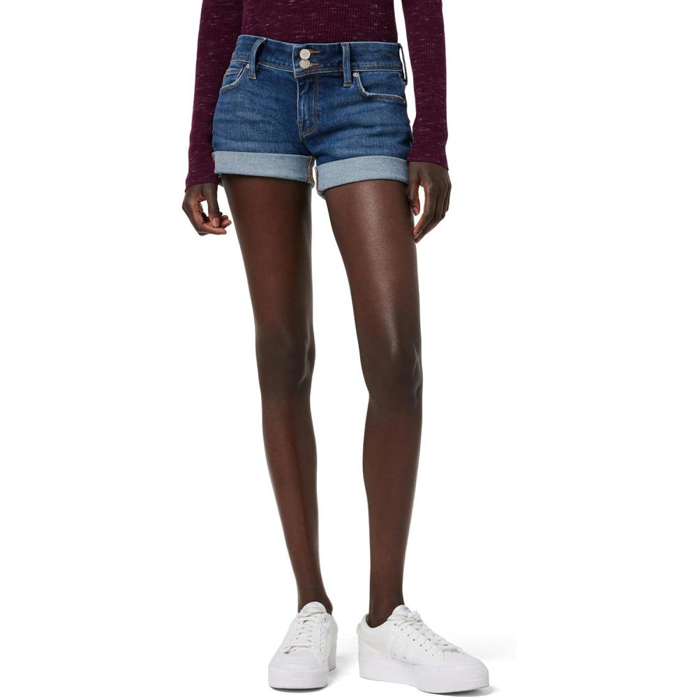 imageHUDSON Womens Croxley Rise Mid Thigh Denim ShortCosmopolitan