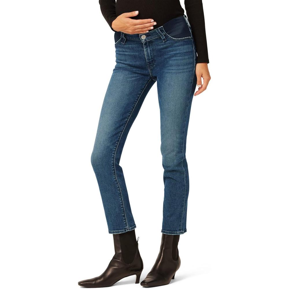 imageHUDSON Womens Nico Maternity Straight Leg Ankle JeanHead Over Heels