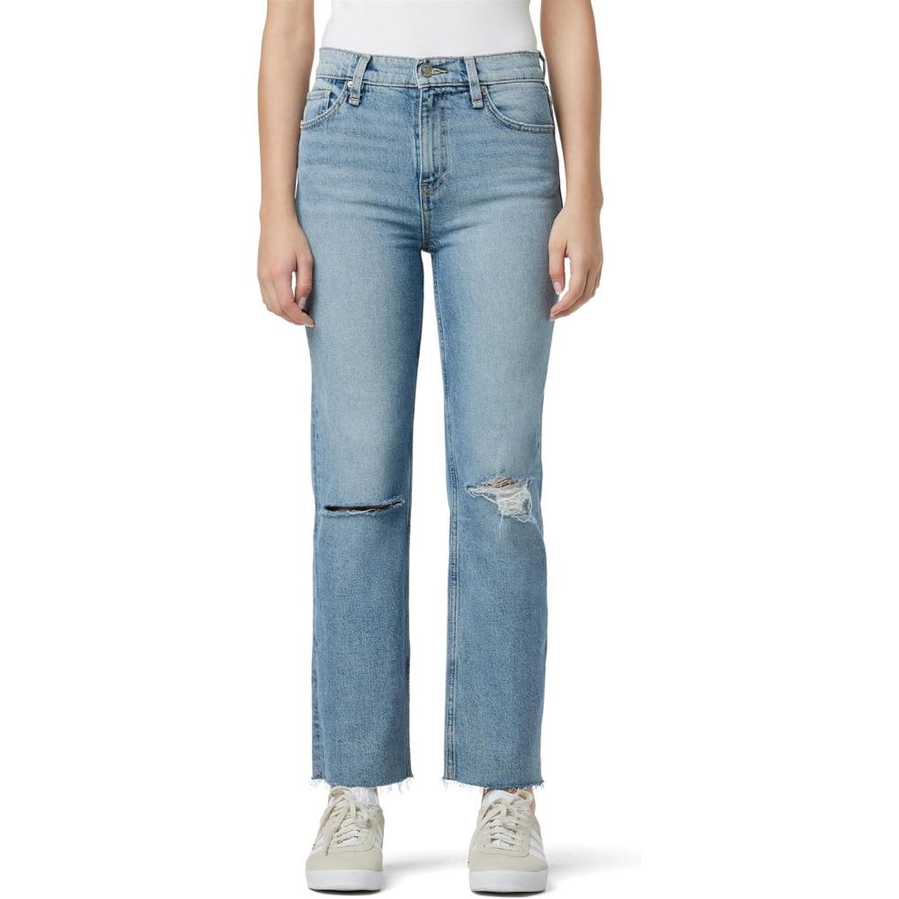 imageHUDSON Womens Remi High Rise Paperbag Straight JeanDest Obsession