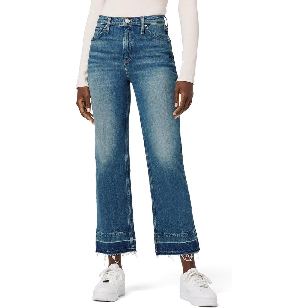 imageHUDSON Womens Remi High Rise Paperbag Straight JeanMoon
