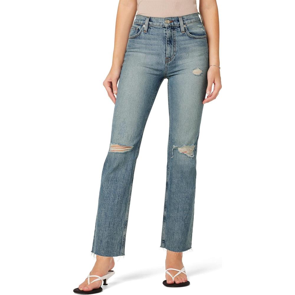 imageHUDSON Womens Remi High Rise Paperbag Straight JeanSatelite