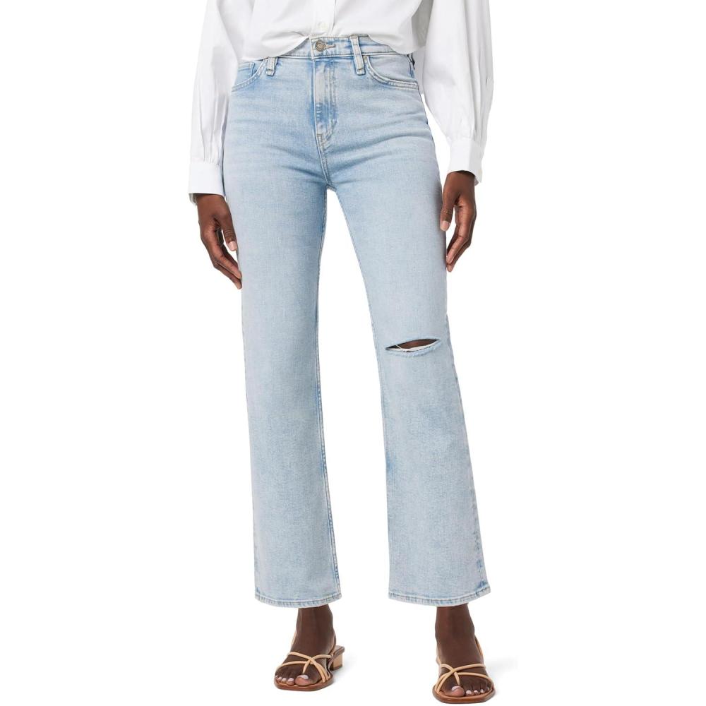 imageHUDSON Womens Remi High Rise Paperbag Straight JeanStar Dust