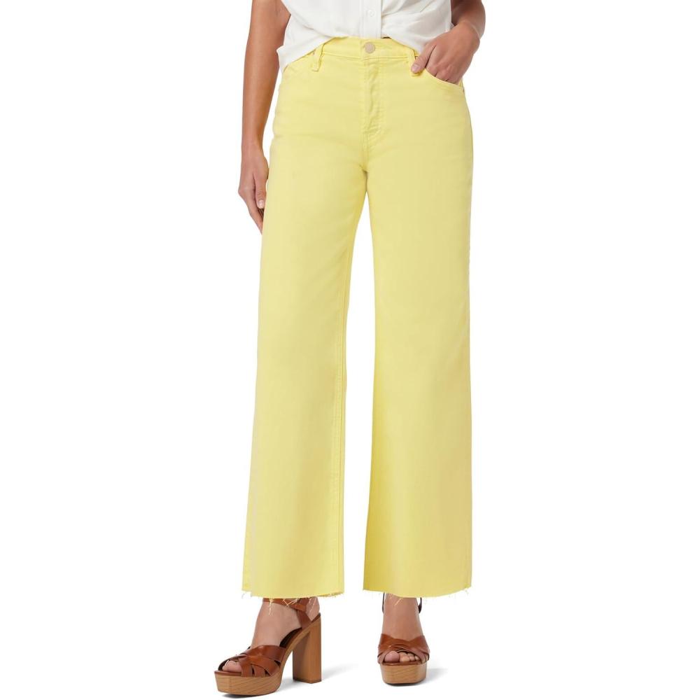 imageHUDSON Womens Rosie HighRise Wide Leg Ankle JeanLimelight