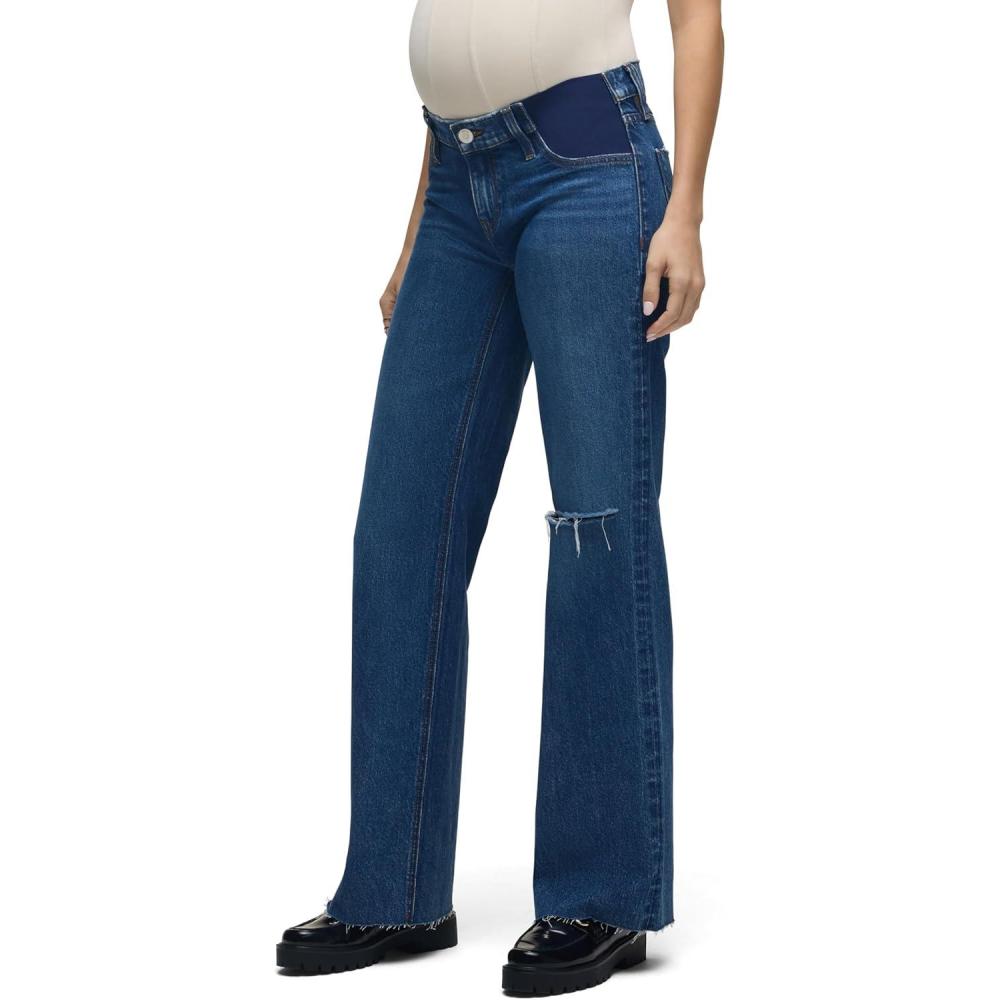imageHUDSON Womens Rosie Wide Leg MaternityAfter Hours