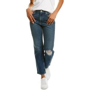 HUDSON Jeans Women’s Remi High Rise, Cropped, Straight Leg Jean(At Last)