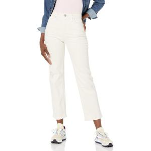 HUDSON Jeans Women’s Remi High Rise, Cropped, Straight Leg Jean(Distressed Egret 4)