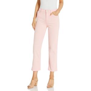 HUDSON Jeans Women’s Remi High Rise, Cropped, Straight Leg Jean(Soft Pink)