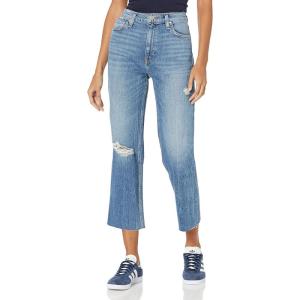 HUDSON Jeans Women’s Remi High Rise, Cropped, Straight Leg Jean(Stunner)