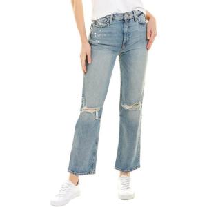 HUDSON Jeans Women’s Remi High Rise, Cropped, Straight Leg Jean(Time to Time)
