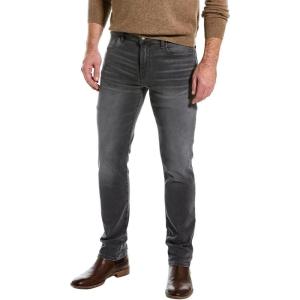 HUDSON Men’s Blake Slim Straight Twill Pant(Black)