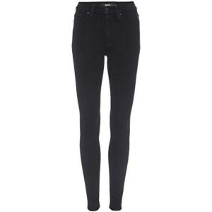 HUDSON Women’s Barbara High Rise Super Skinny Jean(Black 2)