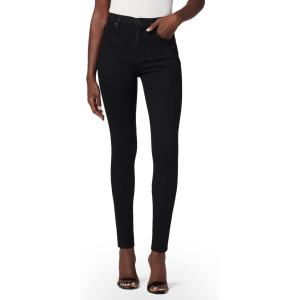 HUDSON Women’s Barbara High Rise Super Skinny Jean(Black 34″ Inseam)