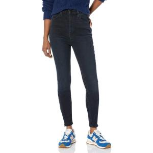 HUDSON Womens Centerfold Extreme High Rise Super Skinny JeanJeans(Shady Noir)