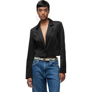 HUDSON Women’s Cropped Blazer(Black)