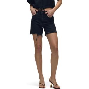 HUDSON Women’s Devon High-Rise Boyfriend Short(Destructed Black)
