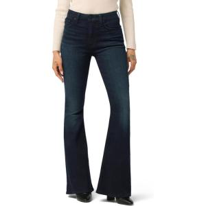 HUDSON Women’s Holly High Rise, Petite, Flare Jean(Tourmaline)