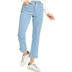 HUDSON Women’s Holly High Rise Straight Crop 5 Pocket Jean(Jet Set)