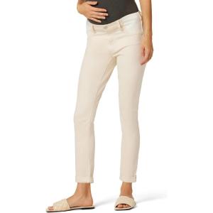 HUDSON Women’s Lana Maternity Mid-Rise Slim Boyfriend Jean(Egret)