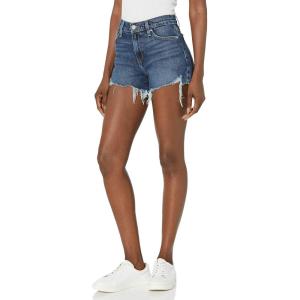 HUDSON Women’s Mid-Rise Patch Pocket Denim Short(Peony)