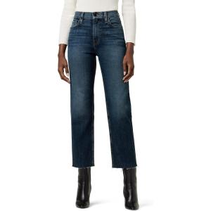 HUDSON Women’s Remi High Rise, Paperbag, Straight Jean(Atmosphere)