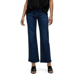 HUDSON Women’s Rosie High-Rise Wide Leg Ankle Jean(Bonfire)